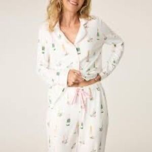 PJ Salvage Champagne Pajama Set